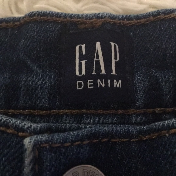 GAP Denim Cuffed Denim Shorts Size 24 Petite - Picture 9 of 10